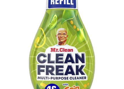 Mr. Clean, Clean Freak Deep Multi-Surface Cleaning Liquid Spray Refill, Gain, Original Scent, 16 Fluid Ounces (Pack Of 2)