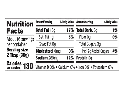 Newman's Own Lemon Basil Italian Vinaigrette Salad Dressing, No Artificial Flavors, Gluten-Free, 16 Ounce (Pack Of 1)