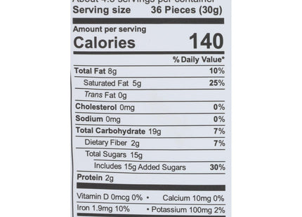 Unreal Candy Quinoa Chocolate Gems, Dark Chocolate Crispy Gems Candy Bag, 5 Ounces (Pack Of 1)