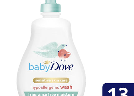 Baby Dove Tip to Toe Sensitive Hypoallergenic Liquid Body Wash 13 floz (6 Pack) - & Toddler > Bathing Grooming