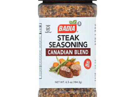 Badia Canadian Blend Steak Seasoning No Artificial Flavors 6.5oz (2 Pack) - Food & Beverages > Herbs Spices Seasonings