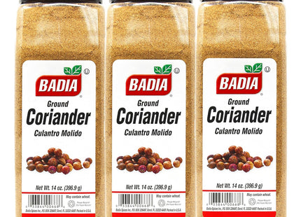 Badia Coriander Powder Ground Gluten free Kosher & MSG 14oz (12 Pack) - Food Beverages > Herbs Spices Seasonings