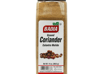 Badia Coriander Powder Ground Gluten free Kosher & MSG 14oz - Food Beverages > Herbs Spices Seasonings