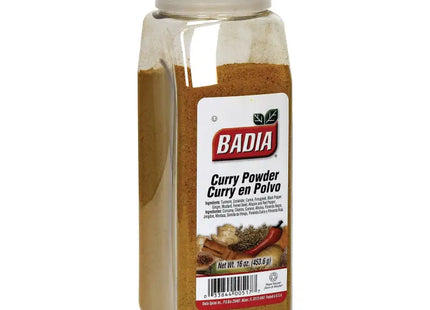 a jar of curry powder