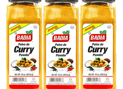 Badia Jamaican Style Curry Powder Kosher Gluten free 16oz (12 Pack) - Food & Beverages > Herbs Spices Seasonings