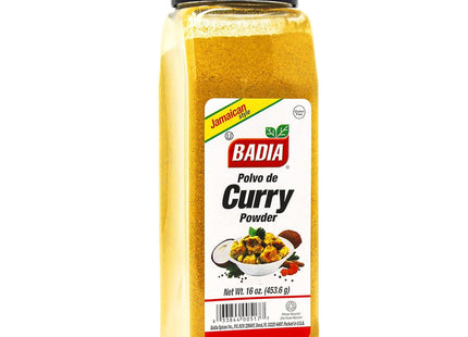 Badia Jamaican Style Curry Powder Kosher Gluten free 16oz (12 Pack) - Food & Beverages > Herbs Spices Seasonings