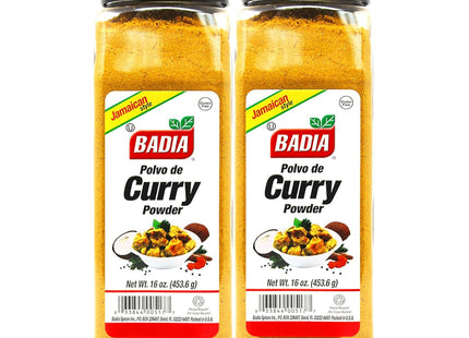 Badia Jamaican Style Curry Powder Kosher Gluten free 16oz (12 Pack) - Food & Beverages > Herbs Spices Seasonings