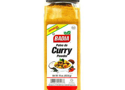 Badia Jamaican Style Curry Powder Kosher Gluten free 16oz (12 Pack) - Food & Beverages > Herbs Spices Seasonings