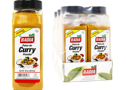 Badia Jamaican Style Curry Powder Kosher Gluten free 16oz (12 Pack) - Food & Beverages > Herbs Spices Seasonings