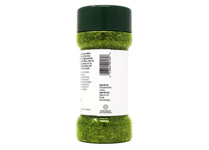 a jar of green pest