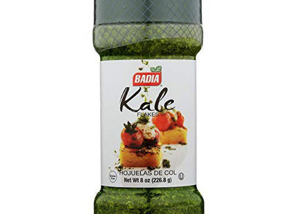 Badia Kale Flakes Gluten Free Kosher Sealed 8oz (12 Pack) - Food & Beverages > Herbs Spices Seasonings