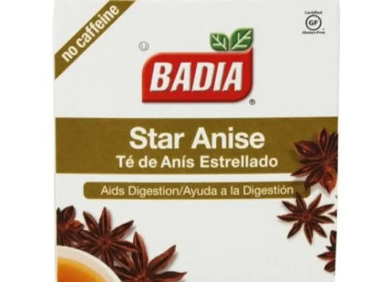 a box of tea with anise