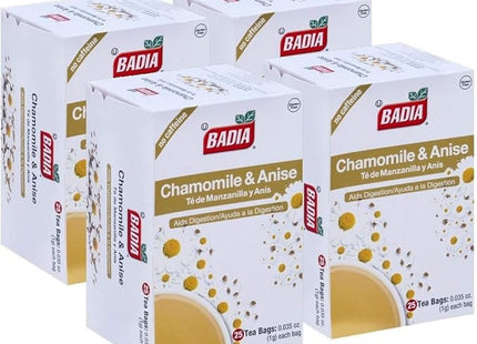 Badia Te de Manzanilla Spices Chamomile & Anise Bags 25ct (12 Pack) - Food Beverages > Non-Alcoholic Drinks Infusions