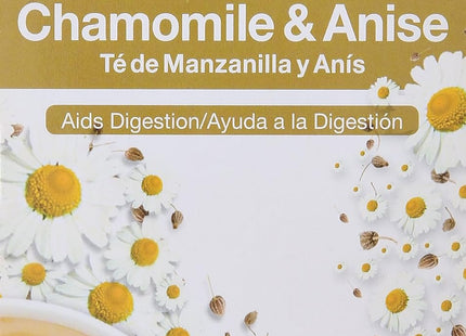 Badia Te de Manzanilla Spices Chamomile & Anise Bags 25ct (12 Pack) - Food Beverages > Non-Alcoholic Drinks Infusions