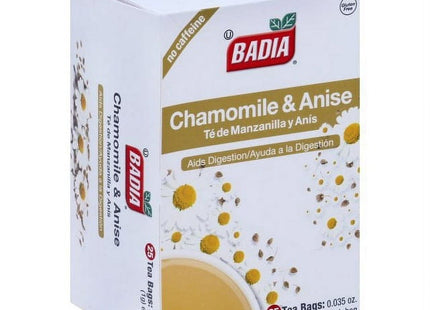 Badia Te de Manzanilla Spices Chamomile & Anise Bags 25ct (12 Pack) - Food Beverages > Non-Alcoholic Drinks Infusions