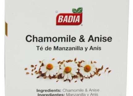 Badia Te de Manzanilla Spices Chamomile & Anise Bags 25ct (2 Pack) - Food Beverages > Non-Alcoholic Drinks Infusions