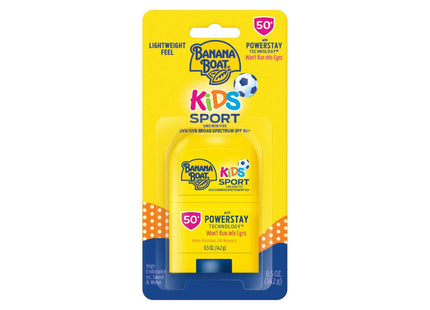 Banana Boat Kids Sport Broad Sunscreen Stick SPF50 Travel Size 0.5oz (24 Pack) - Personal Care > Sun Protection &