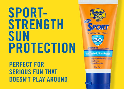 Banana Boat Sport SPF 30 Performance Spectrum Sunscreen Lotion 3 Floz (24 Pack) - Personal Care > Sun Protection &