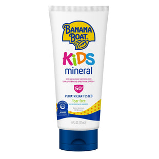 Banana Boat Kids 100% Mineral SPF 50 Sunscreen Lotion 6oz (2 Pack) - Personal Care > Sun Protection & Tanning