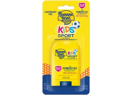 Banana Boat Kids Sport Sunscreen Stick SPF 50 Travel 0.5oz (Pack Of 2) - Health & Beauty > Personal Care Cosmetics Bath