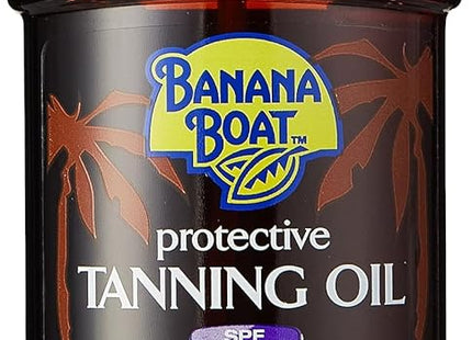 Banana Boat Protective Spectrum Tanning Oil Spray Sunscreen SPF 15 8oz (3 Pack) - Personal Care > Sun Protection &