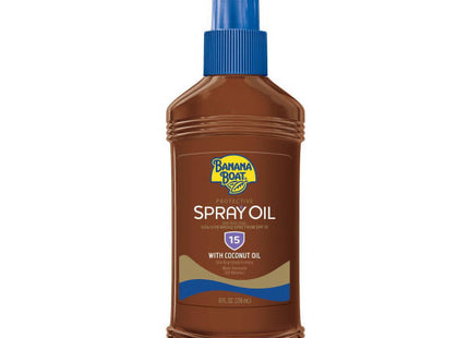 Banana Boat Protective Spectrum Tanning Oil Spray Sunscreen SPF 15 8oz (3 Pack) - Personal Care > Sun Protection &