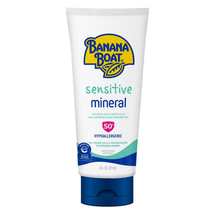 Banana Boat Sensitive Mineral Sunscreen Lotion SPF 50 6oz (3 Pack) - Personal Care > Sun Protection & Tanning