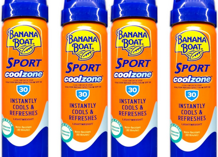 Banana Boat Sport Ultra SPF30 Sunscreen Spray Adult Sunblock 1.8oz (4 Pack) - Personal Care > Sun Protection & Tanning