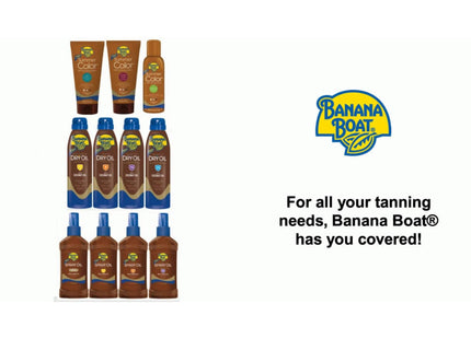 Banana Boat Ultra Mist Dry Oil Clear SPF 8 Sunscreen Spray 6oz (12 Pack) - Personal Care > Sun Protection & Tanning