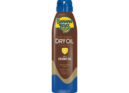 Banana Boat Ultramist Deep Dry Oil Tanning Spray SPF 4 Sunscreen 6oz (5 Pack) - Personal Care > Sun Protection &