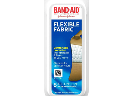 Band-Aid Brand Flexible Fabric Adhesive Bandages All One Size 8ct (5 Pack) - Health Care > First Aid Gauze & Dressings