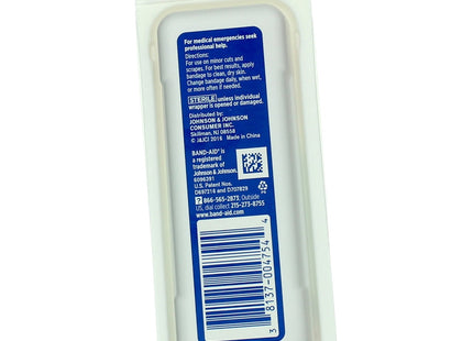 Band-Aid Brand Flexible Fabric Adhesive Bandages All One Size 8ct (5 Pack) - Health Care > First Aid Gauze & Dressings