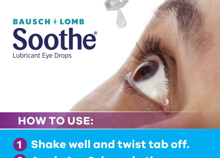 Bausch And Lomb Sooth Single-Use Lubricant Therapy Eye Drops 28ct (12 Pack) - Personal Care > Vision & Wash