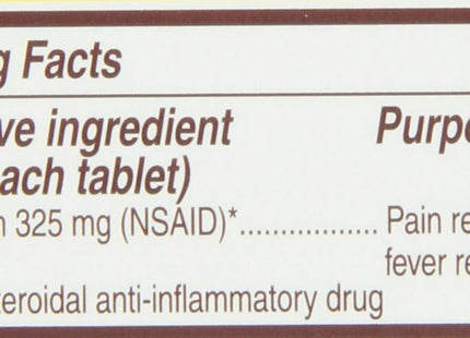 Bayer Aspirin Pain Reliever & Fever Reducer 325mg Coated Tablets 24ct (2 Pack) - Health Care > Over-the-Counter