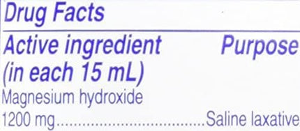 Bayer Phillips Milk Of Magnesia Saline Laxative Liquid Original 4 Floz (3 Pack) - Health Care > Over-the-Counter