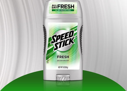 Speed Stick Mennen, Active Fresh Deodorant Stick, All Day Fresh, Aluminum-Free, 3 Ounce (Pack Of 1)