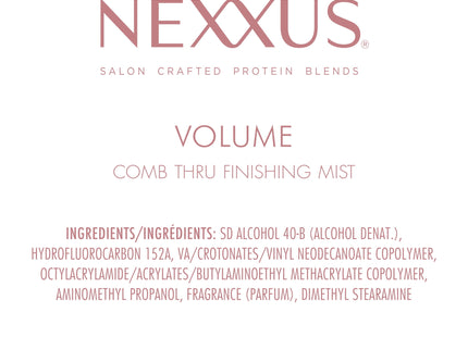 Nexxus Comb Thru Natural Medium Hold, Design And Finishing Mist Hairspray, 10 Ounce (Pack Of 6)