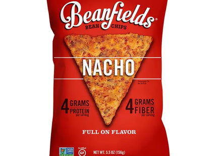 a bag of nacho pizza chips