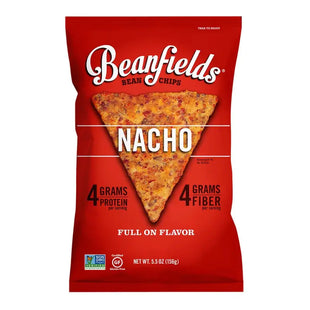 a bag of nacho pizza chips