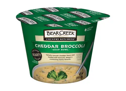 Bear Creek Country Kitchens Cheddar Broccoli Soup Bowl - 1.9oz (Pack Of 1) - Food Beverages & Tobacco > Items Pasta