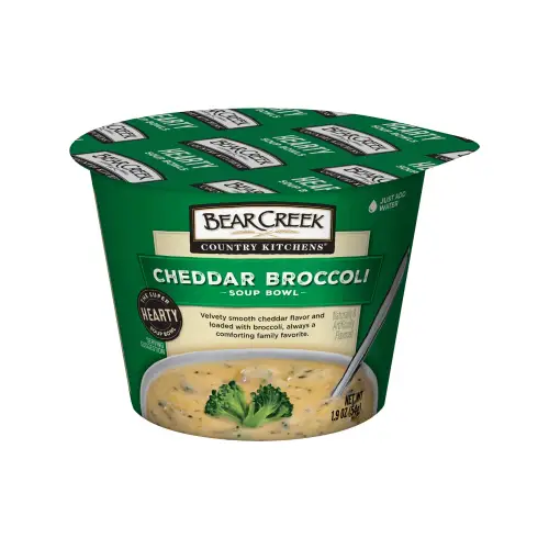 Bear Creek Country Kitchens Cheddar Broccoli Soup Bowl - 1.9oz (Pack Of 1) - Food Beverages & Tobacco > Items Pasta