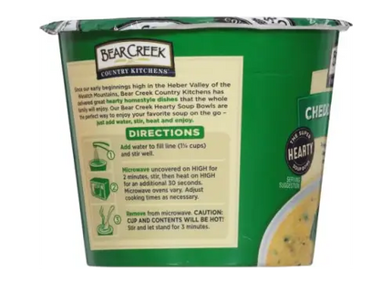 Bear Creek Country Kitchens Cheddar Broccoli Soup Bowl - 1.9oz (Pack Of 1) - Food Beverages & Tobacco > Items Pasta