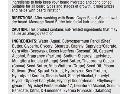 Beard Guyz Butter- Grotein moisturizing blend 4oz - Personal Care > Hair & Styling Treatments Oils Heat Protectors