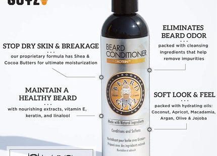 Beard Guyz Deep Conditioner 25 with Grotein All Types 8oz (4 Pack) - Personal Care > Hair & Styling Shampoo