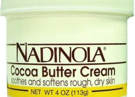 a jar of nadda cocoa butter cream