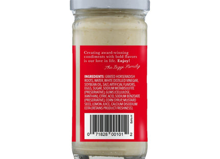 Beaver Extra Hot Horseradish fresh-grated horseradish roots 4oz (12 Pack) - Food & Beverages > Condiments Sauces