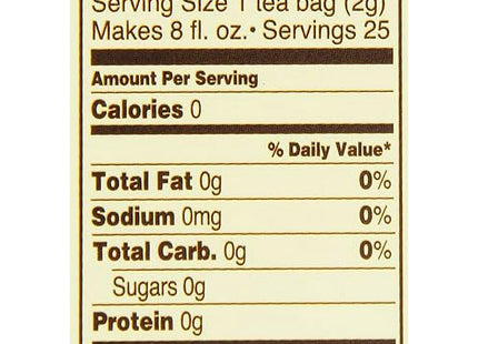 Celestial Seasonings Black Tea, Victorian Earl Grey, Contains Caffeine, 25 Count (PacK Of 24)