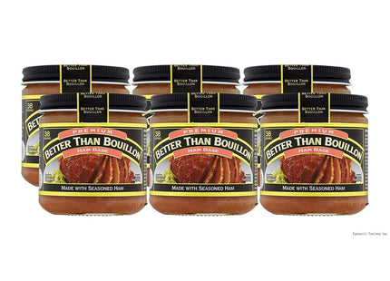 Better Than Bouillon Premium Ham Base Made with Seasoned 8oz (12 Pack) - Food & Beverages > Prepared Ready Meals Soups