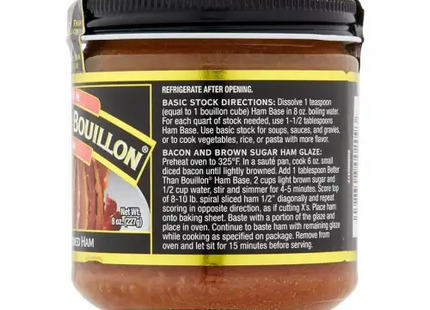 a jar of barbecue sauce with a label