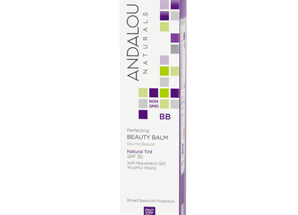 Andalou Naturals Perfecting BB Beauty Balm Natural Tinted Moisturizer with SPF 3 2 Fl Oz (PacK Of 24)